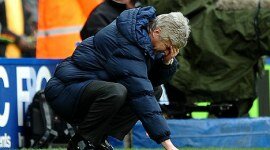 Arsene down and out