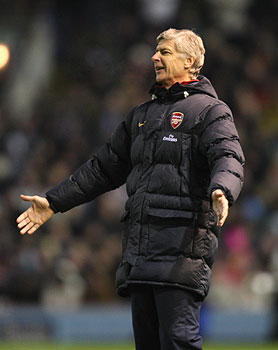 Arsene Wenger was left frustrated