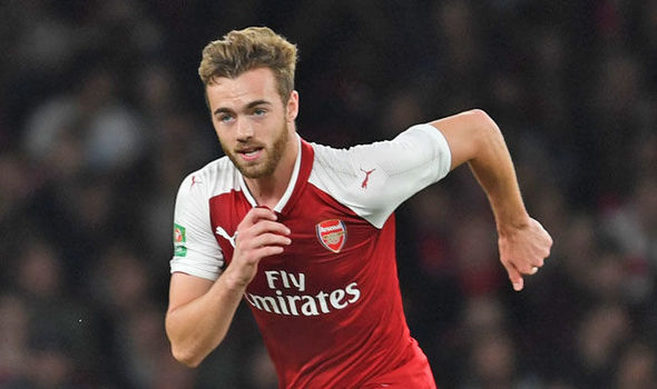 Arsenal defender Calum Chambers